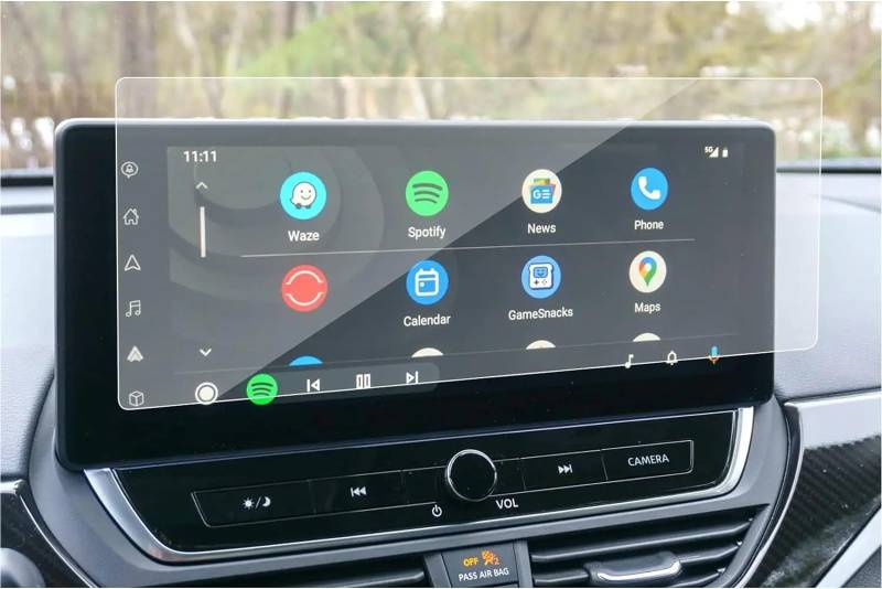 GPS-Navigations-Displayschutz Für Nissan Für Altima 2023 2024 12,3 Zoll Touch Screen Navigation GPS Schutz Zubehör Gehärtetem Glas Film von RXRJSU