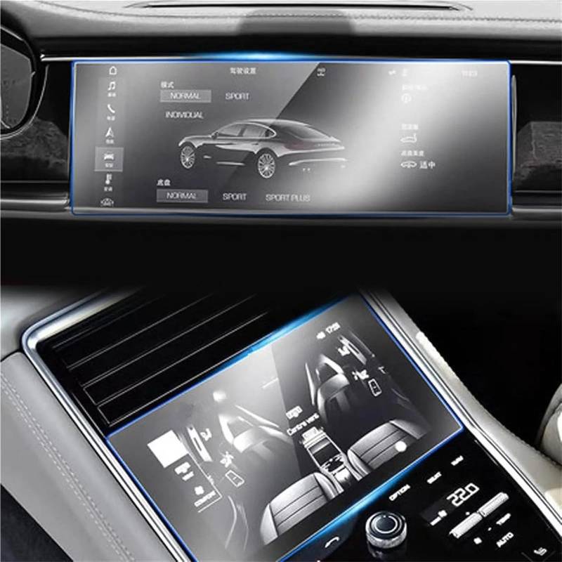 GPS-Navigations-Displayschutz Für Panamera 2017 2018 2019 2020 2021 Auto LCD GPS Navigation Gehärtetes Glas Bildschirm Film Schutz(2 Pieces) von RXRJSU