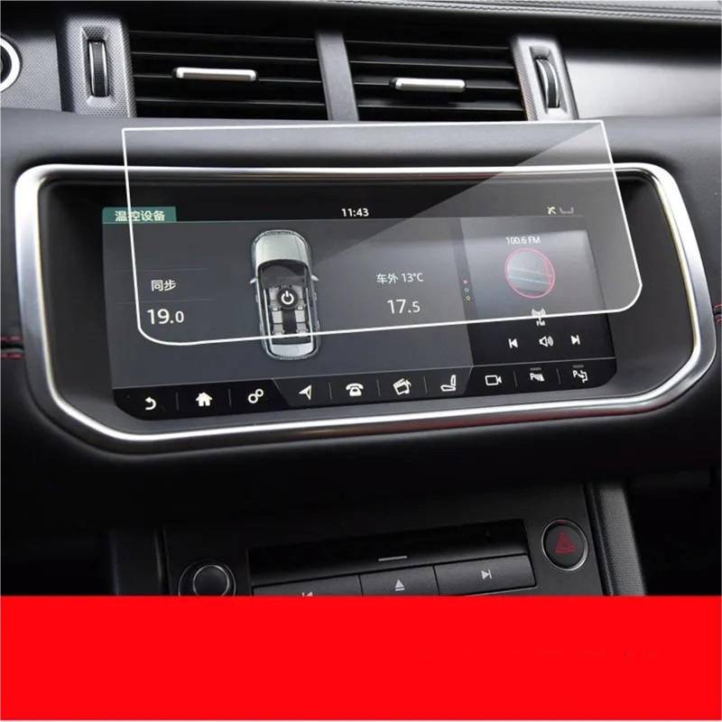 GPS-Navigations-Displayschutz Für Range Für Rover Für Evoque 2013 2014 2015 2016 2017 2018 Auto GPS Navigation Gehärtetes Glas Bildschirm Schutz Film Auto Screen Protector(B) von RXRJSU