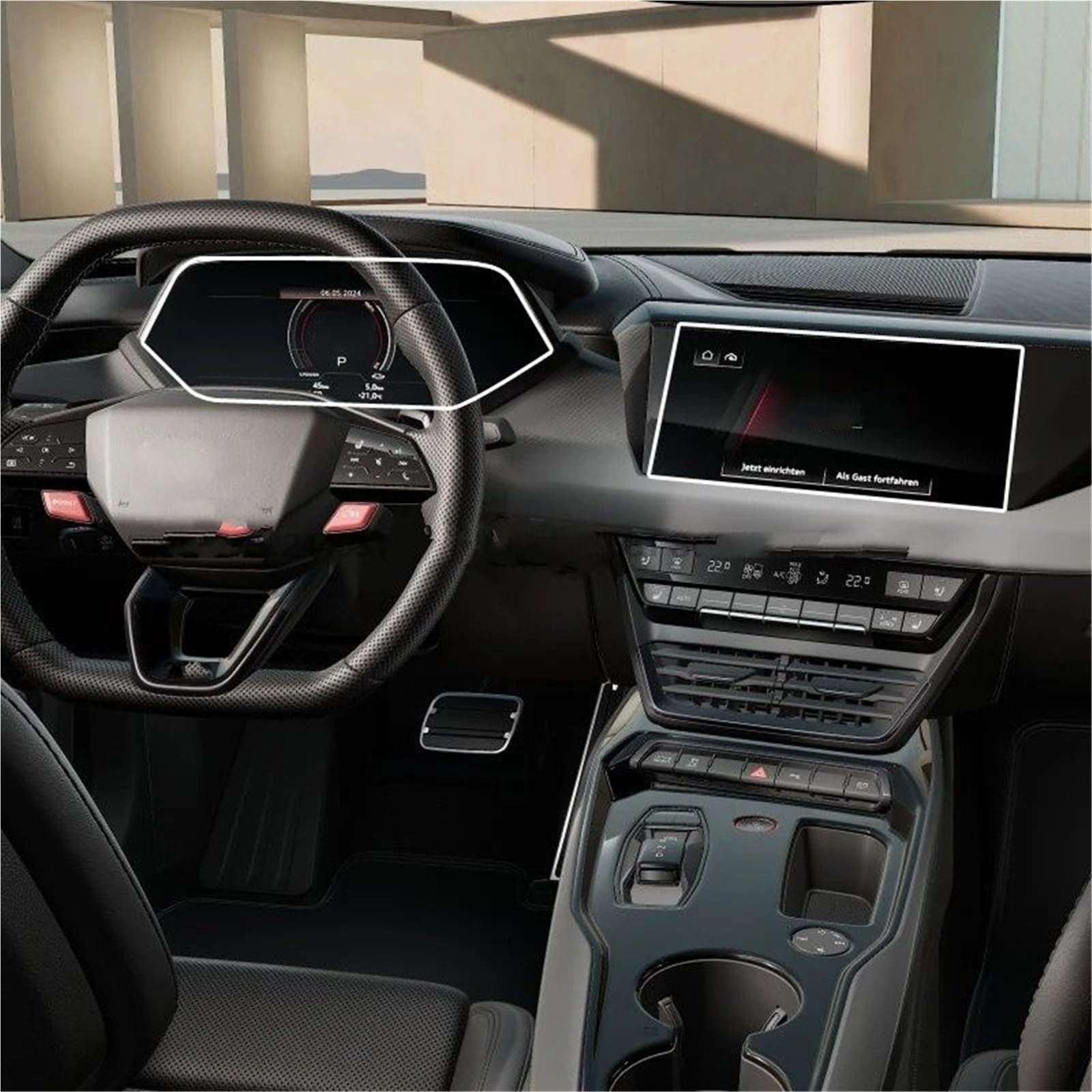 GPS-Navigations-Displayschutz Für S E-tron GT RS Für E-tron 2024 2025 Infotainment Auto GPS Navigation Radio Screen Protector Armaturenbrett Film Gehärtetes Glas GPS-Navigations-Displayschutz Für S E-tron GT RS Für E-tron 2024 2025 Infotainment Auto GPS Navigation Radio Screen Protector Armaturenbrett Film Gehärtetes Glas von RXRJSU