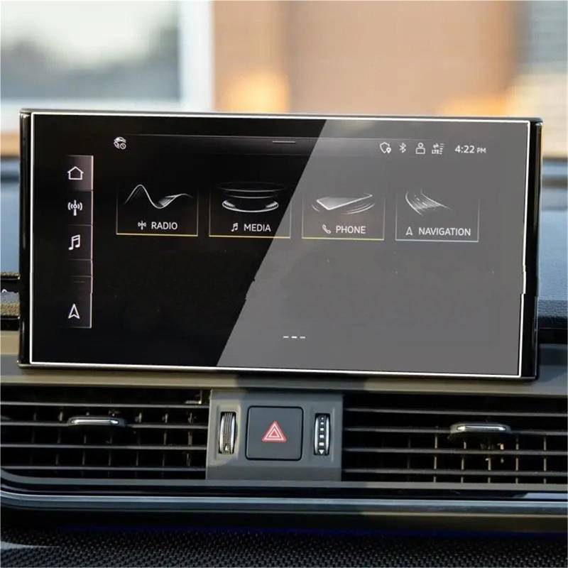 GPS-Navigations-Displayschutz Für SQ5 Für Q5 2022 2023 10,1 Zoll Auto GPS Navigation Display Schützen Screen Protector Gehärtetem Glas von RXRJSU