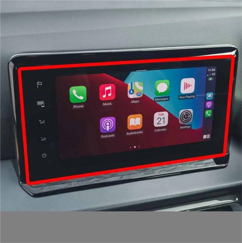 GPS-Navigations-Displayschutz Für Sitz Für Arona 2021 2022 9,2 Zoll Auto Infotainment GPS Navigation Auto Innen Zubehör PET Screen Protector von RXRJSU