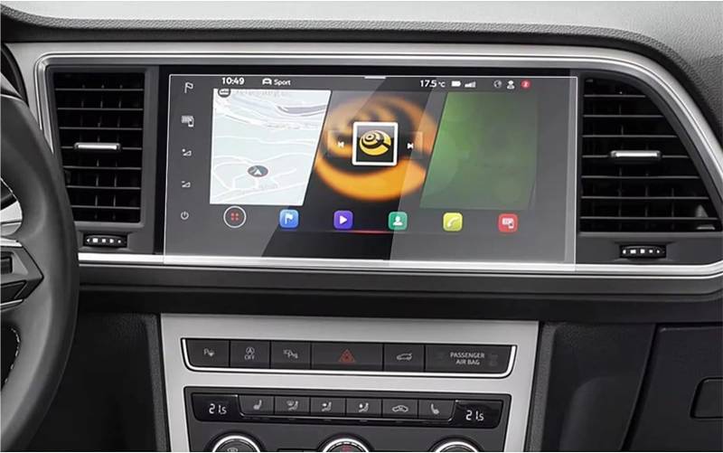 GPS-Navigations-Displayschutz Für Sitz Für Ateca 2021 2022 2023 9,2 Zoll Auto LCD Navigation Pet Touch Screen Schutz Film von RXRJSU