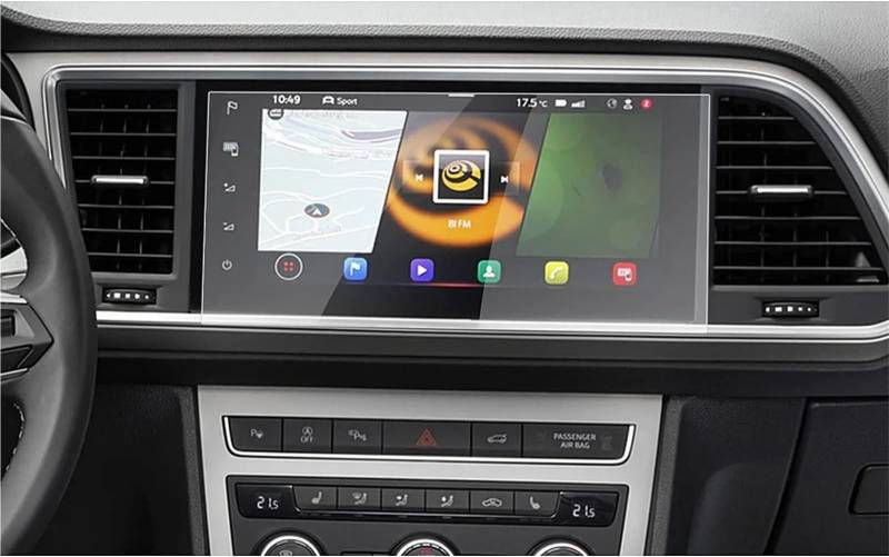 GPS-Navigations-Displayschutz Für Sitz Für Ateca 2021 2022 2023 9,2 Zoll Auto LCD Navigation Pet Touch Screen Schutz Film von RXRJSU