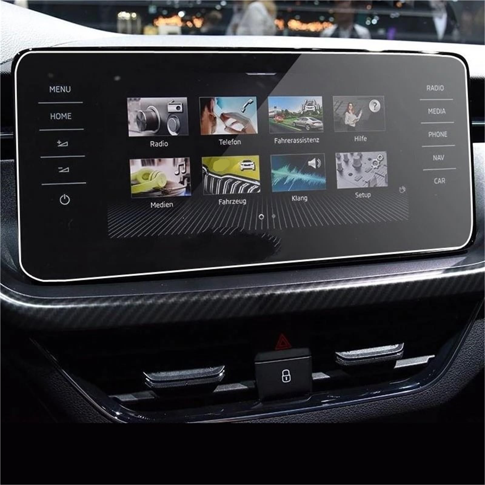 GPS-Navigations-Displayschutz Für Skoda Für Kamiq 2020/Scala Amundsen 2019 2020 9,2 Zoll Auto GPS Navigation Center Touch Display PET Film Screen Protector GPS-Navigations-Displayschutz Für Skoda Für Kamiq 2020/Scala Amundsen 2019 2020 9,2 Zoll Auto GPS Navigation Center Touch Display PET Film Screen Protector von RXRJSU
