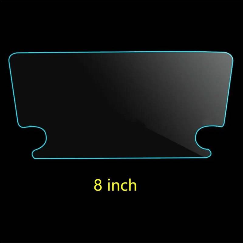 GPS-Navigations-Displayschutz Für Skoda Für Superb 2018 2019 2020 2021 2022 2023 8 Zoll Oder 9,2 Zoll Auto GPS Navigation LCD Bildschirm Anti-Scratch Innen TPU Schutz Film(8 Inch 1PCS) von RXRJSU