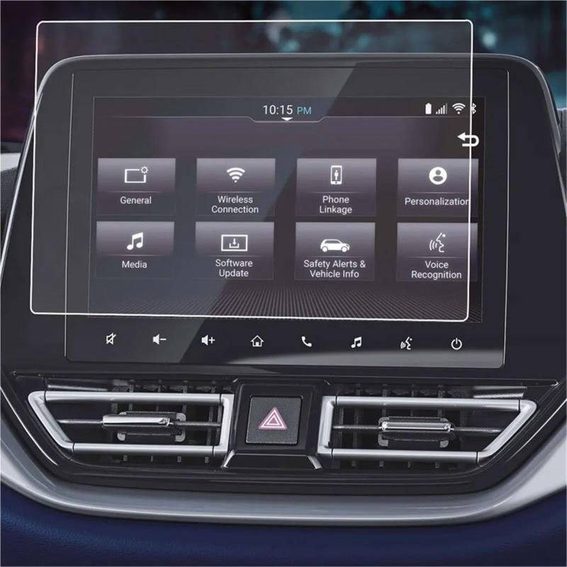 GPS-Navigations-Displayschutz Für Suzuki Für Baleno 2022 2023 2024 9 Zoll Auto Infotainment Radio GPS Navigation Gehärtetem Glas Screen Protector Film von RXRJSU