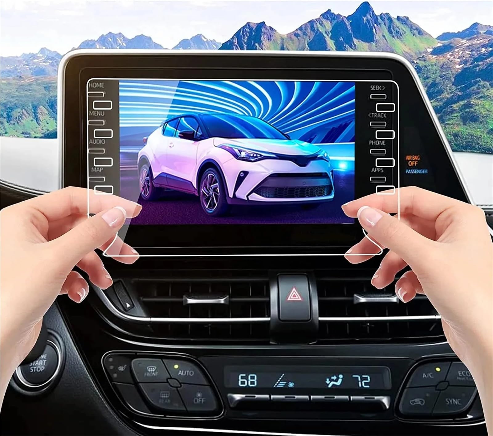 GPS-Navigations-Displayschutz Für Toyota Für CHR Für C-HR 2020 2021 2022 2023 8 Zoll Auto Radio GPS Navigation Innen Zubehör Screen Protector Gehärtetem Glas GPS-Navigations-Displayschutz Für Toyota Für CHR Für C-HR 2020 2021 2022 2023 8 Zoll Auto Radio GPS Navigation Innen Zubehör Screen Protector Gehärtetem Glas von RXRJSU
