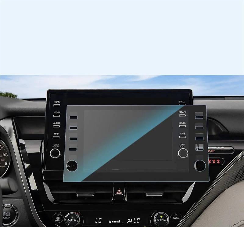 GPS-Navigations-Displayschutz Für Toyota Für Camry 2021 2022 2023 9 Zoll Bildschirm Gehärtetes Glas Film Screen Protector Auto GPS Navigation Schutz Film von RXRJSU