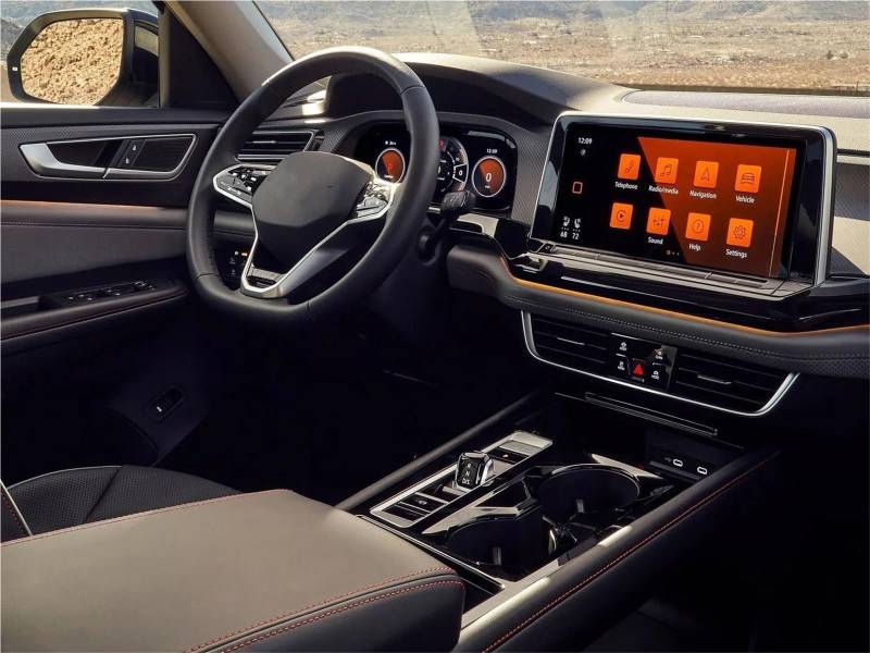 GPS-Navigations-Displayschutz Für VW Für Atlas 2024 12 Zoll Auto LCD GPS Navigation Gehärtetes Glas Bildschirm Film Schutz von RXRJSU