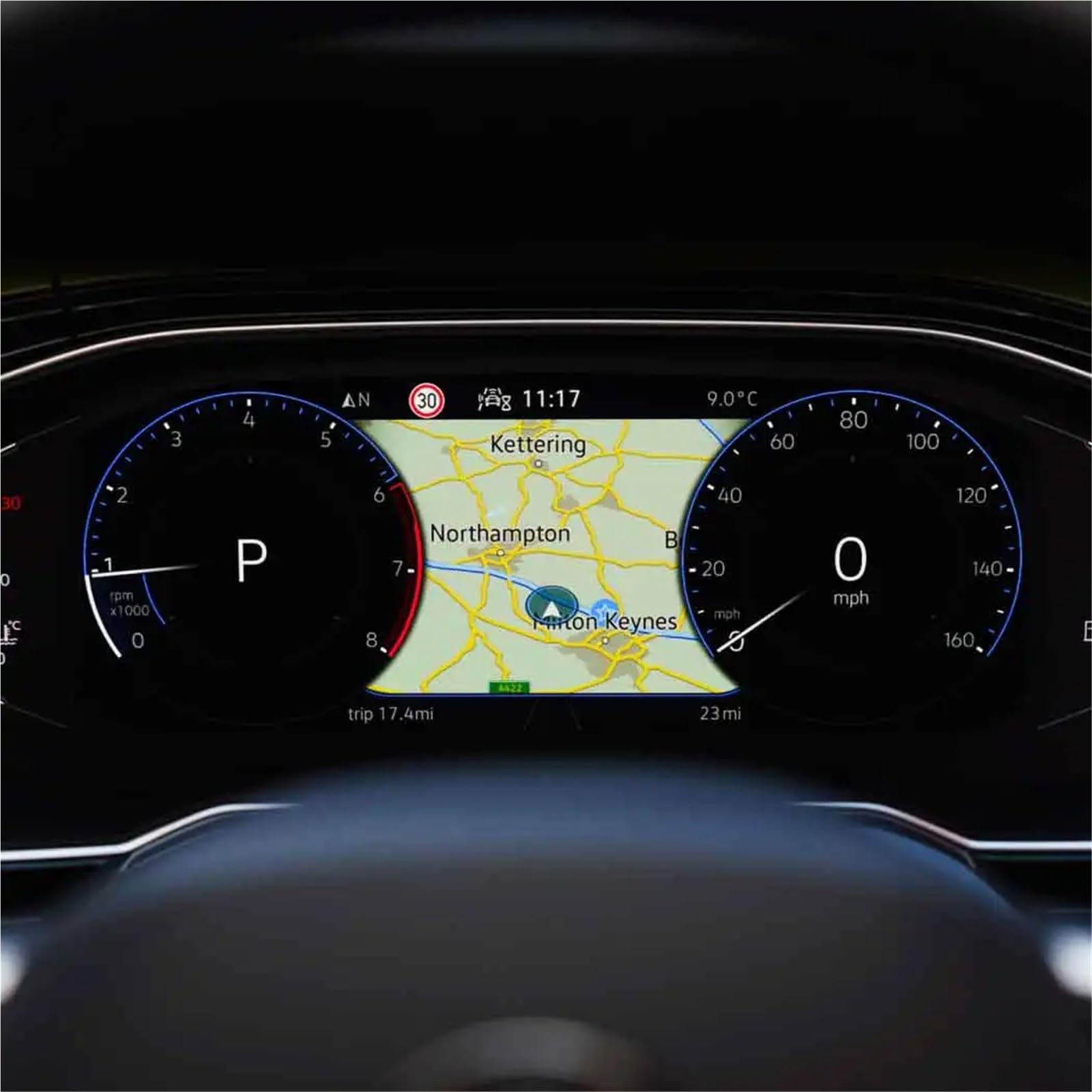 GPS-Navigations-Displayschutz Für VW Für Taigo 2022 9,2 Zoll Auto GPS Navigation Gehärtetem Glas Screen Protector Film Auto Innen Aufkleber Accessori(Instrument) von RXRJSU