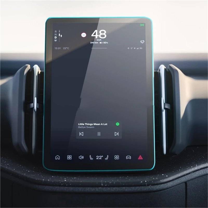 GPS-Navigations-Displayschutz Für Volvo Für EX30 2024 2025 12,3 Zoll Auto Infotainment GPS Navigation Display Auto Gehärtetem Glas Screen Protector von RXRJSU