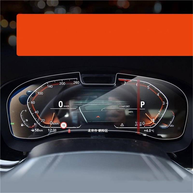 GPS-Navigations-Displayschutz Für X1/X2/X3/X4/IX3/X5/X6X7 2022 2023 2024 Auto Innen Zubehör Auto Navigation Gehärtetem Glas Screen Protector Film(High) von RXRJSU