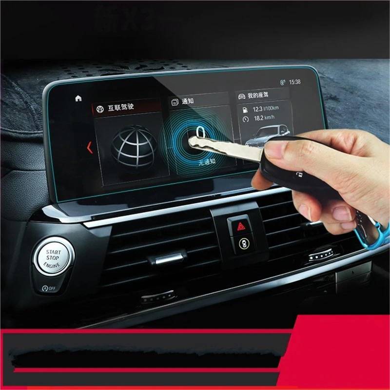 GPS-Navigations-Displayschutz Für X3 Für X4 Für G01 Für G02 2018 2019 2020 Gehärtetes Glas Auto Navigation Screen Protector Film Dashboard Monitor Bildschirm Schutz Film(for GPS) von RXRJSU