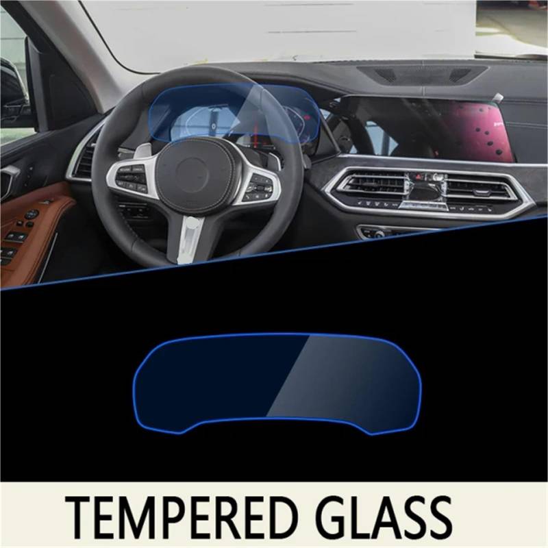 GPS-Navigations-Displayschutz Für X5 Für MK4 Für G05 2019 2020 2021 2022 Auto Navigation Instrument Auto Hinten Sitz Display Film Touch Full Screen Protector Gehärtetes Glas(B Instrument) von RXRJSU