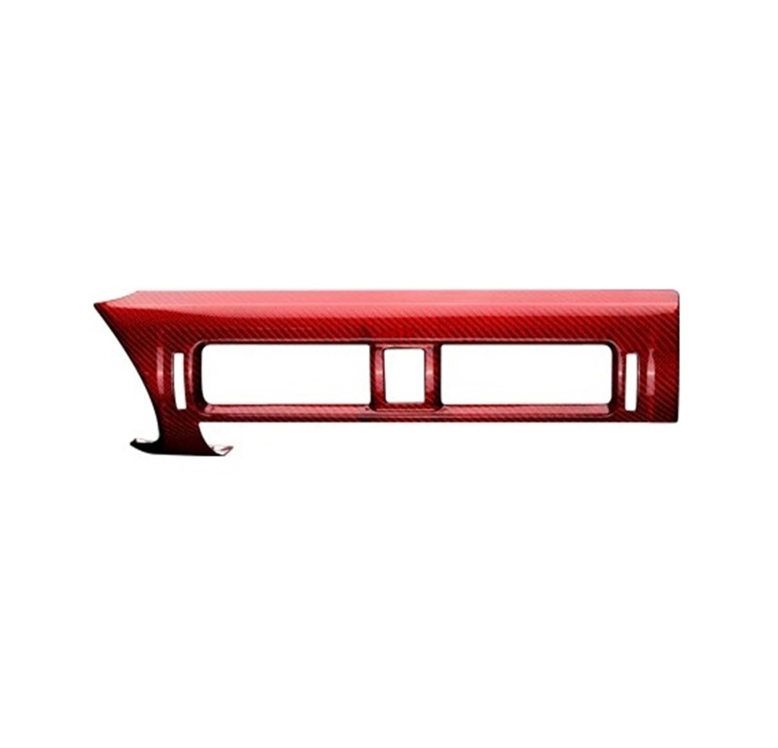Interieur Zubehör Echte Hartkohlefaserabdeckung Für Toyota GR86 2021 2022 2023 2024 Center Air Outlet Vent Linkslenker Innenverkleidung(Rot) von RXRJSU