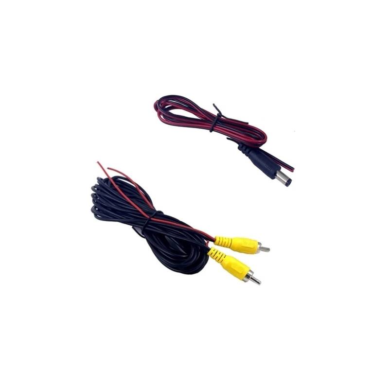 Parkkamera Auto Rückfahrkamera Nachtsicht Rückfahrkamera Auto Parkkamera CCD Wasserdicht Auto Backup Monitor 170 Grad HD Video(Cable) von RXRJSU
