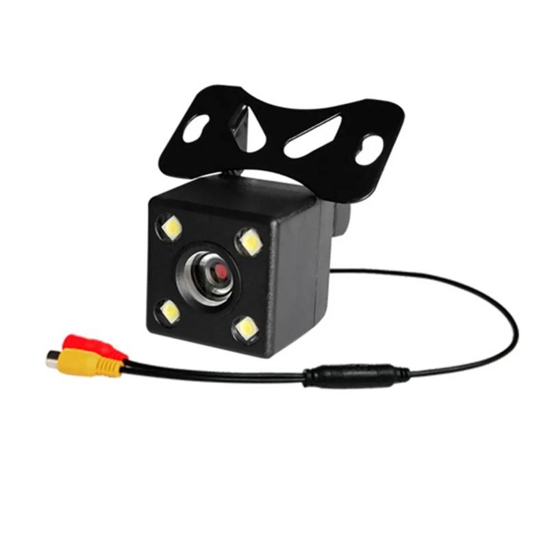 Parkkamera Auto-Rückfahrkamera Universal 12 Zoll Für Sicht Backup Automatisches Einparken Rückfahrkamera IP68 Wasserdicht 170 ° Weitwinkel HD-Farbbild(4 LED-1) von RXRJSU