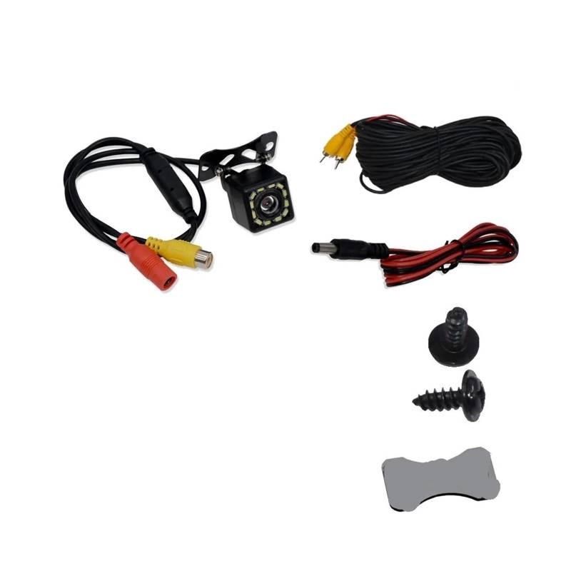 Parkkamera HD Nachtsicht Auto Rückansicht Kamera Breite wasserdichte CCD Auto Backup-Monitor Universal(12LED All) von RXRJSU