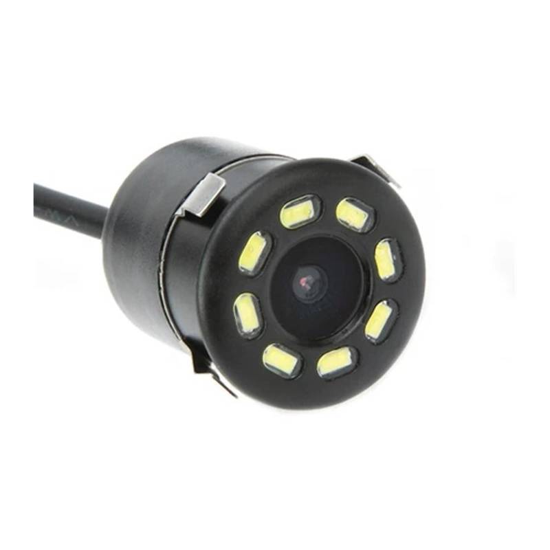 Parkkamera Universal Auto Rückfahrkamera Rückfahrkamera Nachtsicht CCD Rückfahrkamera Für Auto Parkplatz Nachtsicht Wasserdicht HD(101 LED) von RXRJSU