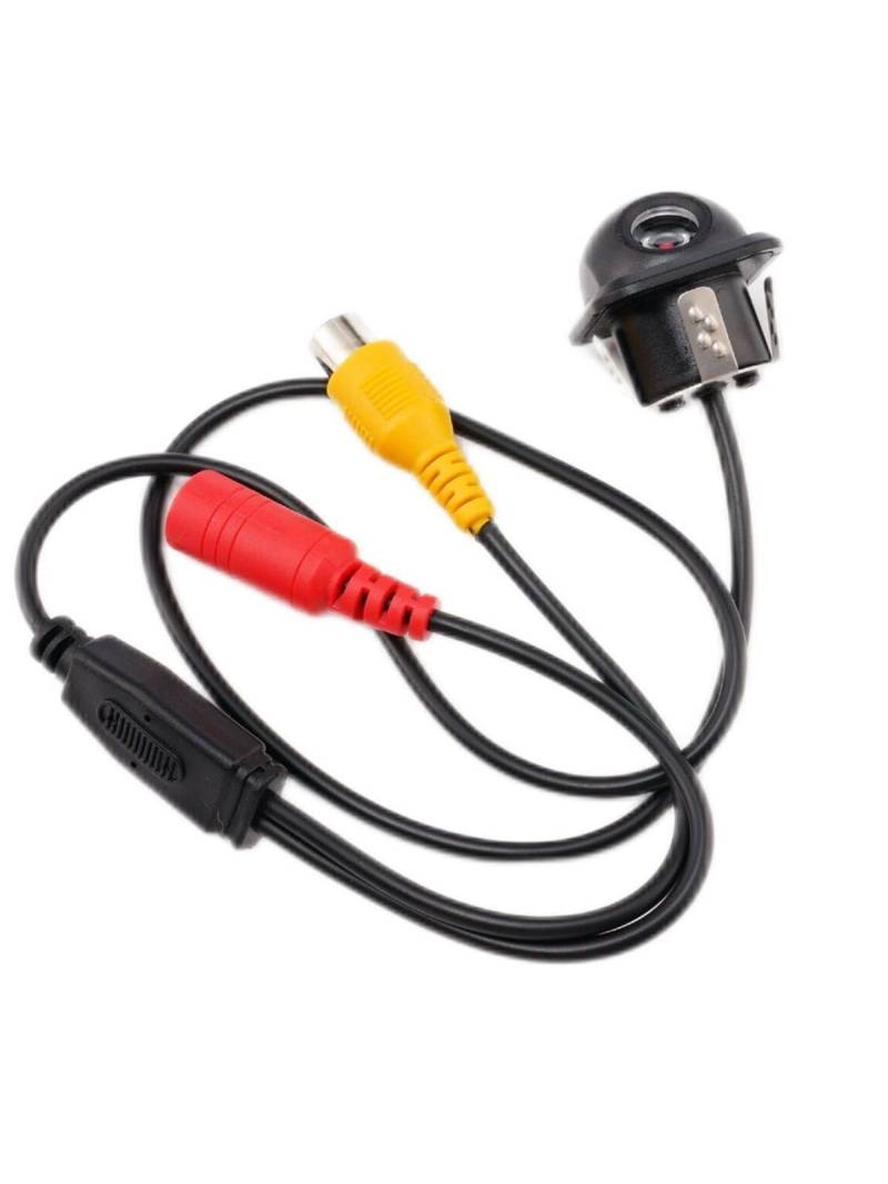 Rückfahrkamera Auto Rückansicht Kamera Nachtsicht Rückfahr Auto Parkplatz Kamera IP68 Wasserdicht CCD Auto Backup Monitor 170 Grad HD Bild Auto-Rückfahrkamera(A) von RXRJSU