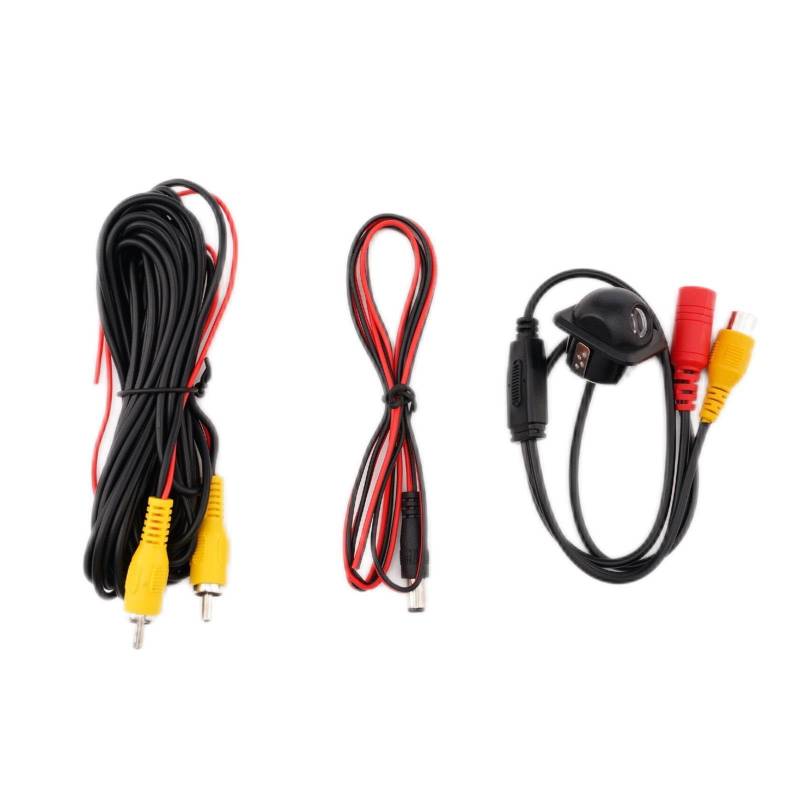 Rückfahrkamera Auto Rückansicht Kamera Nachtsicht Rückfahr Auto Parkplatz Kamera IP68 Wasserdicht CCD Auto Backup Monitor 170 Grad HD Bild Auto-Rückfahrkamera(B) von RXRJSU