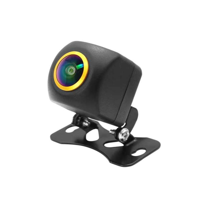 Rückfahrkamera HD AHD 1920 * 1080P 180 Grad 4K Fisheye Objektiv Sternenlicht Nachtsicht Fahrzeug Rückansicht Rückfahr Kamera Auto Universal Kamera Auto-Rückfahrkamera(Three Control 1080P) von RXRJSU