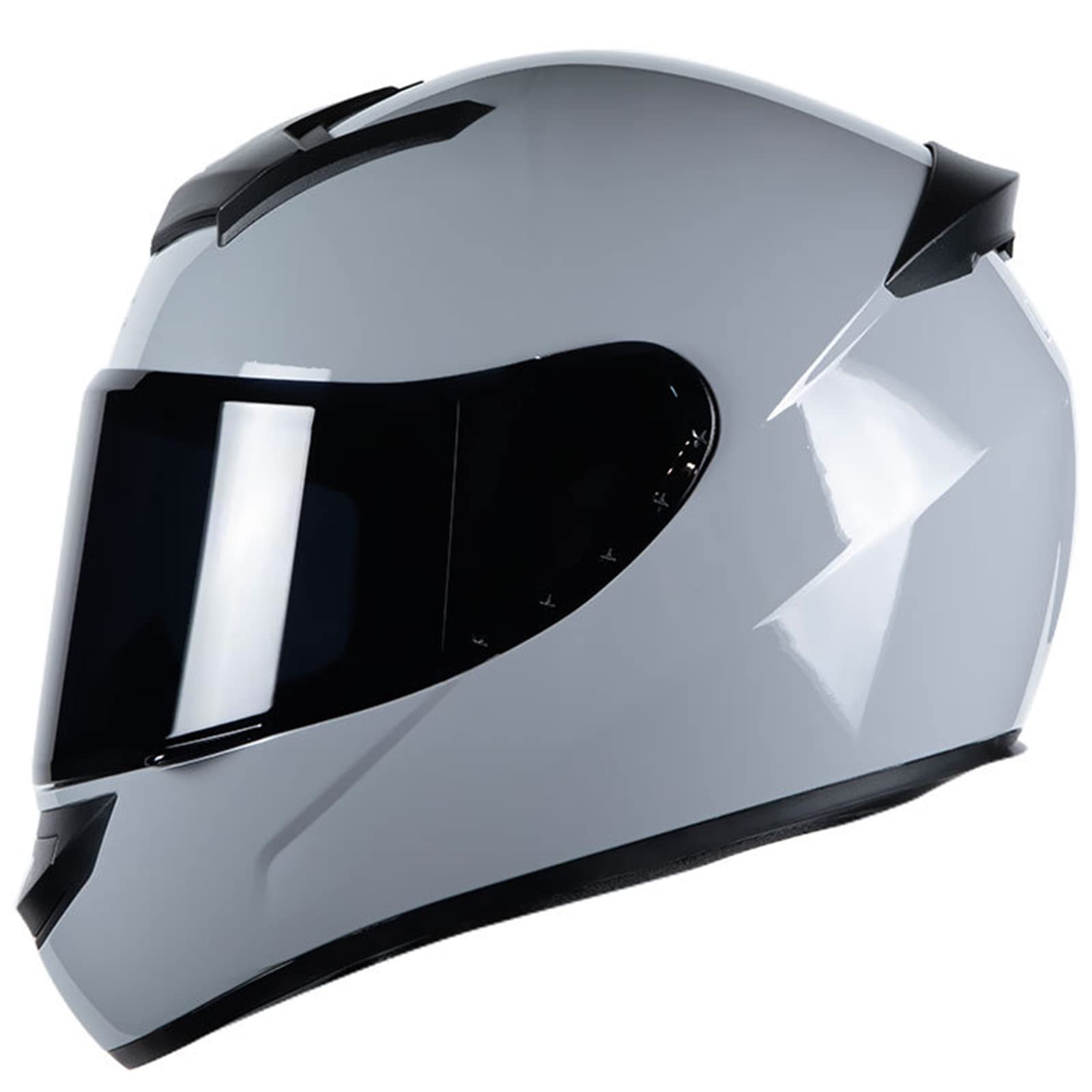 Motorradhelm, Unisex-Erwachsene, Vollgesichts-Motorradhelm mit getöntem Visier, Sonnenschutz, DOT/ECE-zugelassen für alle Jahreszeiten,F,3XL Motorradhelm, Unisex-Erwachsene, Vollgesichts-Motorradhelm mit getöntem Visier, Sonnenschutz, DOT/ECE-zugelassen für alle Jahreszeiten,F,3XL von RYDZCLH