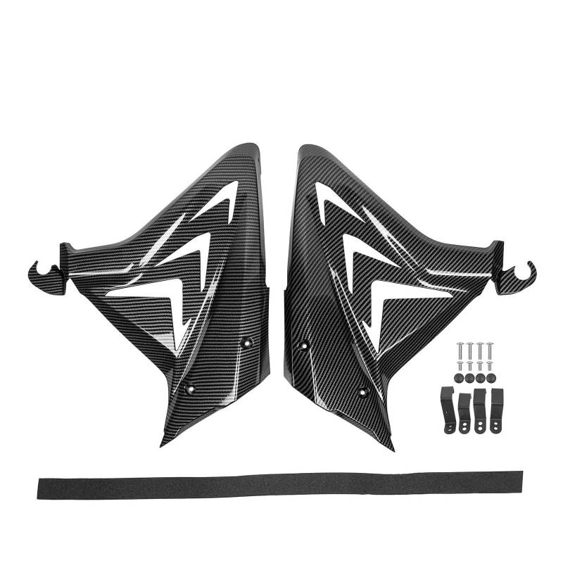 Für Honda CBR 650 R CBR 650R 2019-2022 Motorrad Sitz Seite Abdeckung Panel Körper Injection Verkleidung Rahmen Spoiler(Carbon fiber appearance) von RYMZBE