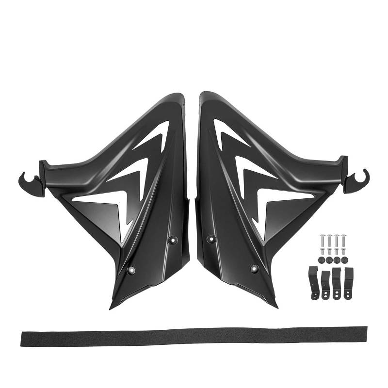 Für Honda CBR 650 R CBR 650R 2019-2022 Motorrad Sitz Seite Abdeckung Panel Körper Injection Verkleidung Rahmen Spoiler(Matte black) von RYMZBE