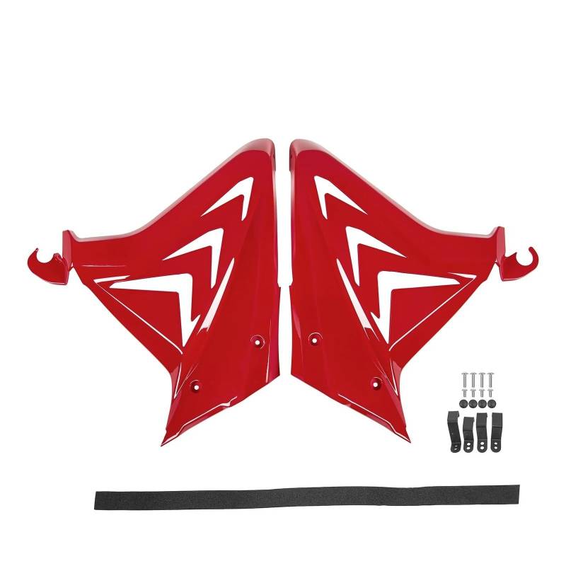 Für Honda CBR 650 R CBR 650R 2019-2022 Motorrad Sitz Seite Abdeckung Panel Körper Injection Verkleidung Rahmen Spoiler(Red) von RYMZBE