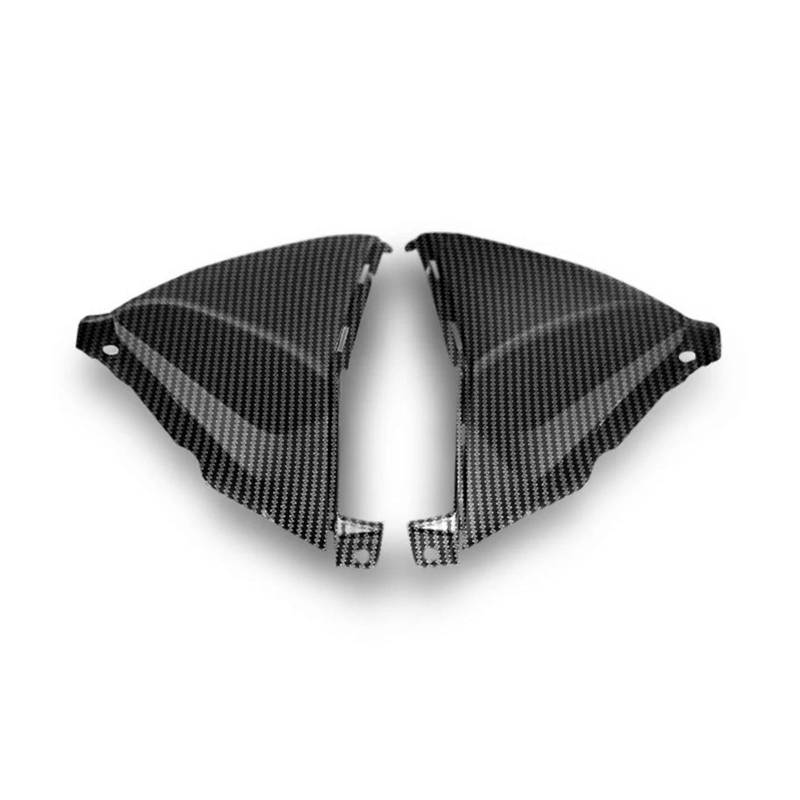 Für Honda CBR600RR F5 2007-2012 Motorradzubehör Vorderseite Verkleidung Rahmenabdeckung Scheinwerferabdeckung Verkleidung(Carbon fiber appearance) von RYMZBE