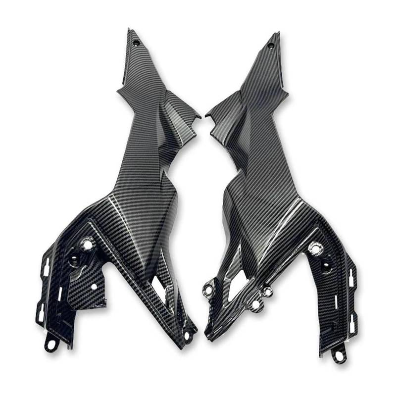 Für Kawasaki Z650 2017 2018 2019 2020 2022 2023 Motorrad Kraftstofftank Seitenrahmen Mittelabdeckung Verkleidung Spoiler(Carbon fiber appearance) von RYMZBE