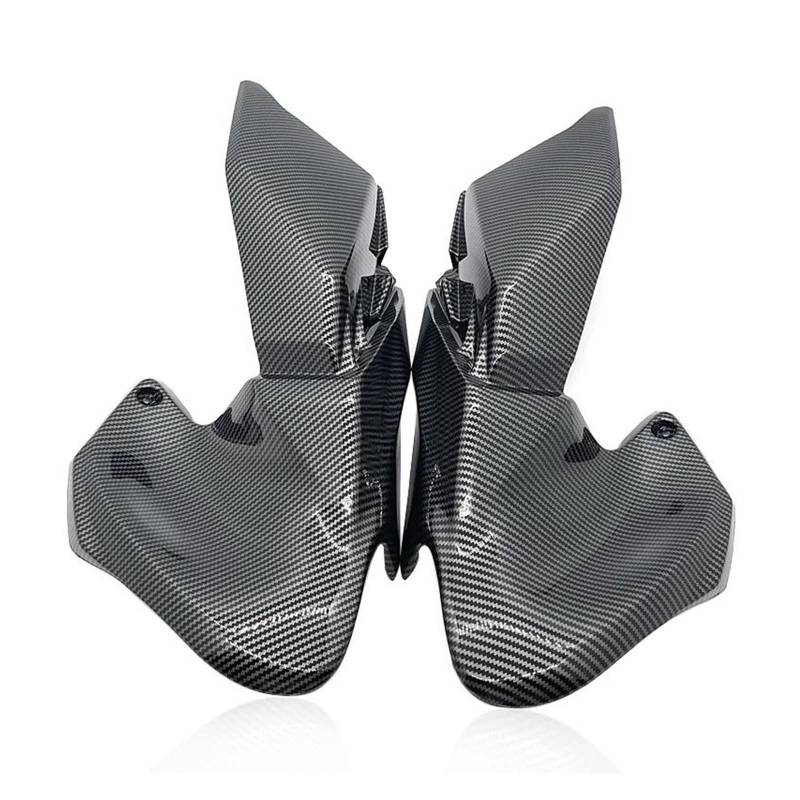 Für Kawasaki Z900 2020-2022 Front Upper Side Panel Motorrad Side Trim Panel Protector Kraftstoff Tank Panel Verkleidung(Carbon fiber appearance) von RYMZBE