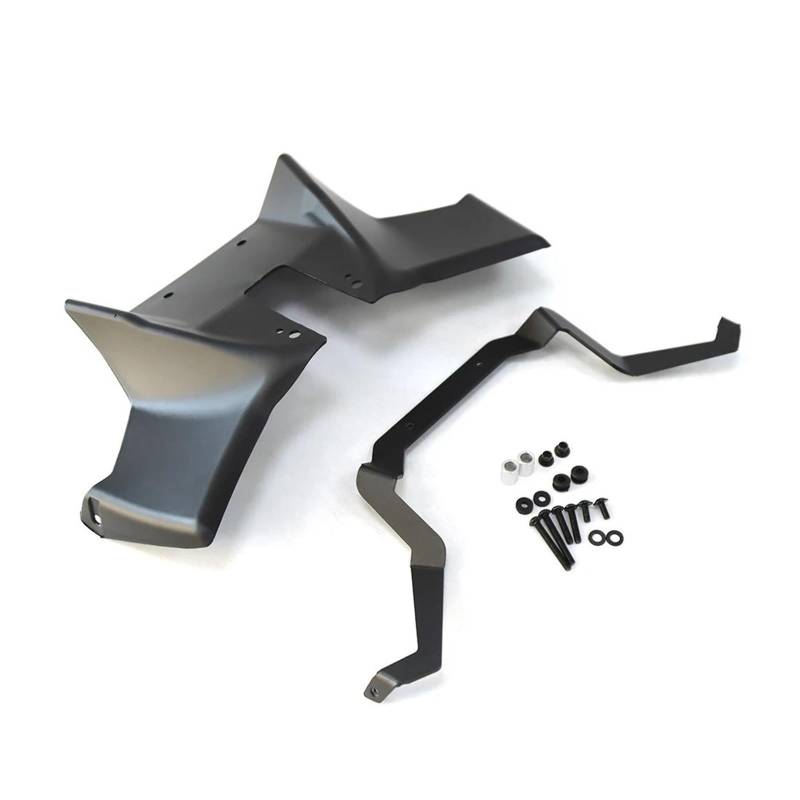 Für Suzuki GSX-8S GSX8S GSX 8S 2023 2024 Motorrad GSX 8S 2024 Bare Front Spoiler Winglet Aerodynamische Kit(Black) von RYMZBE