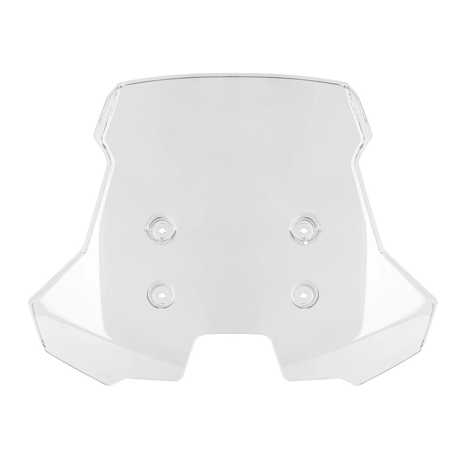 Für Suzuki V-STROM 800DE Abenteuer 800 DE ADV 2023 2024 Motorrad Windschutzscheibe Sonnenblende Spoiler Protector(Transparent) von RYMZBE