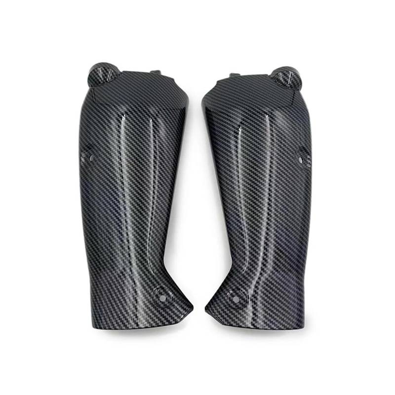 Für YAMAHA YZF-R1 YZFR1 2009-2014 Motorrad Oberen Front Luftkühler Abdeckung Kanäle(Carbon fiber appearance) von RYMZBE