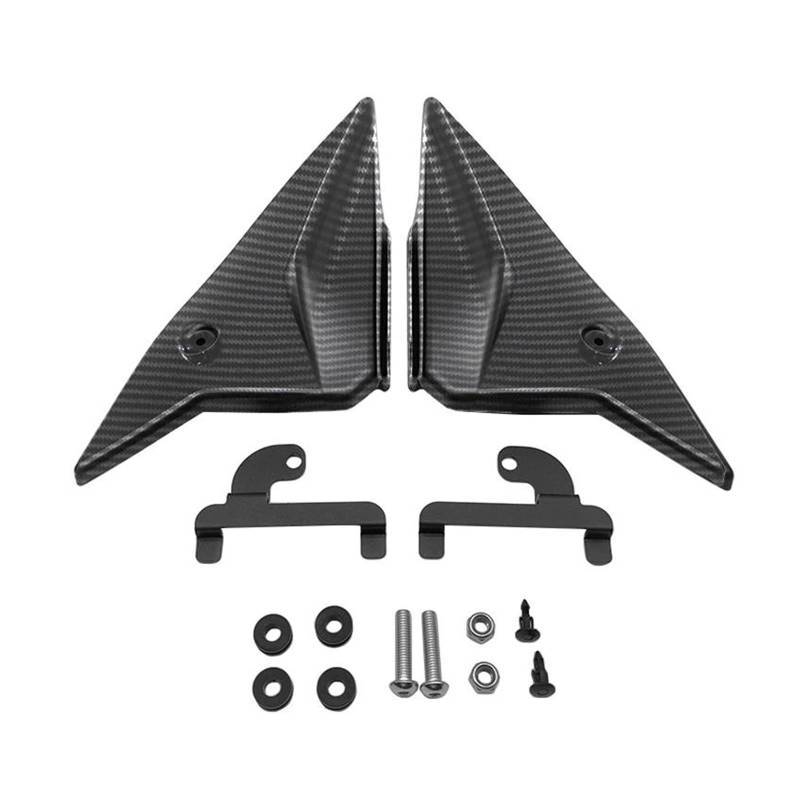 Für Yamaha MT-09 FZ-09 2014-2020 MT09 FZ09 Motorrad Zubehör Seite Panel Abdeckung Verkleidung(Carbon fiber appearance) von RYMZBE