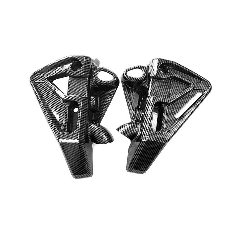 Für Yamaha MT-10 FZ-10 2016-2021 MT 10 FZ 10 Motorrad Seite Kühler Abdeckung Panel Verkleidung Zubehör(Carbon fiber appearance) von RYMZBE