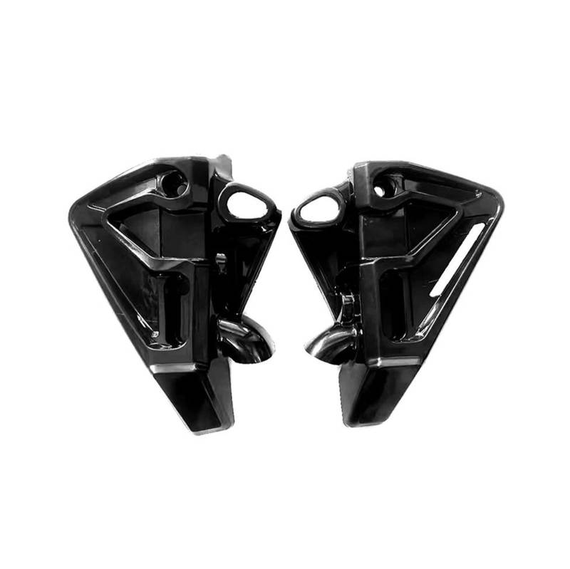 Für Yamaha MT-10 FZ-10 2016-2021 MT 10 FZ 10 Motorrad Seite Kühler Abdeckung Panel Verkleidung Zubehör(Glossy black) von RYMZBE