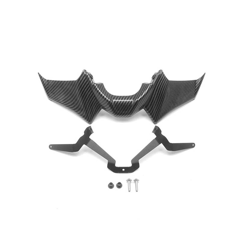 Für Yamaha MT07/SP 2021-2023 2024 MT 07 Motorrad Sport Abtrieb Front Flügel Spoiler Deflektor(Carbon color appearance) von RYMZBE