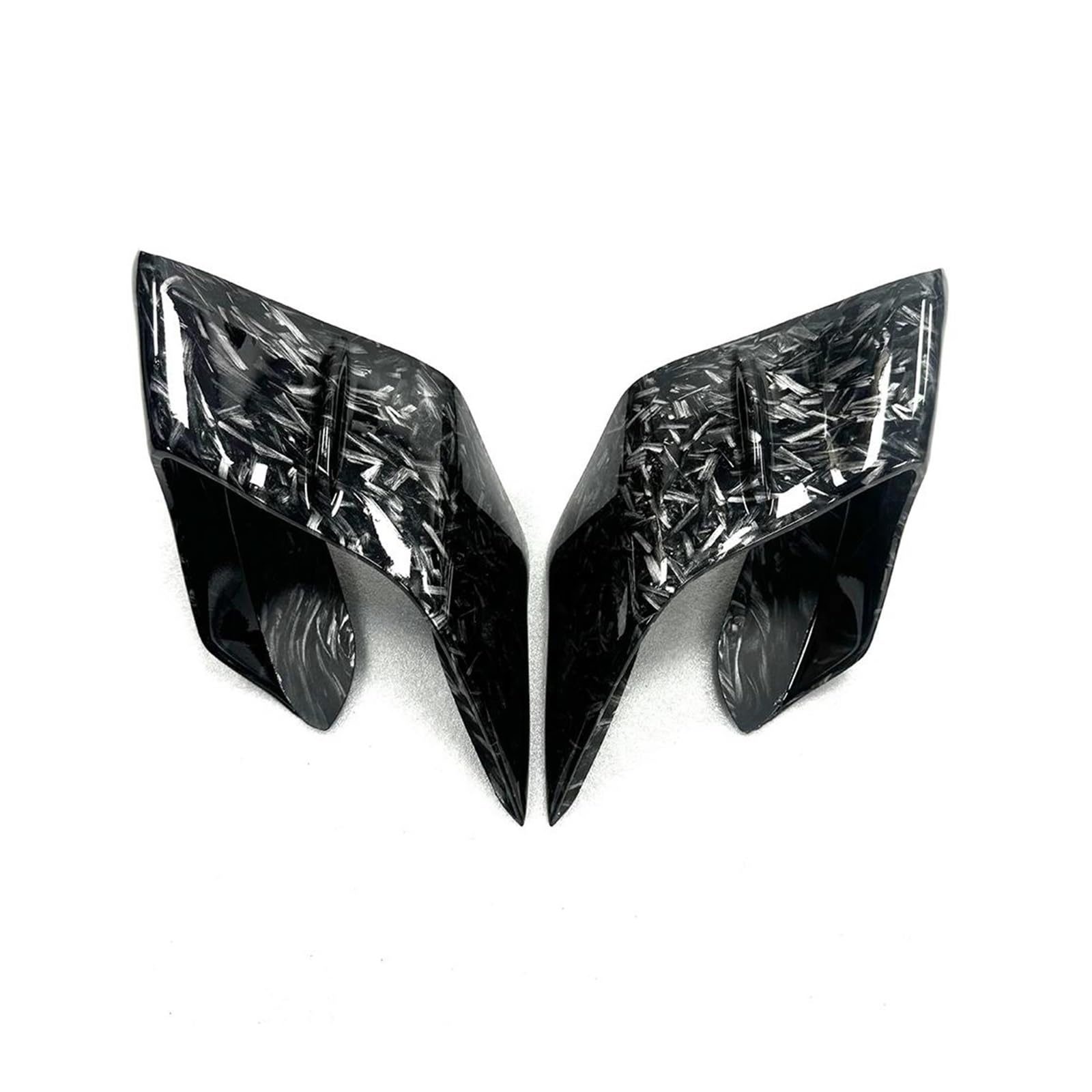 Für Yamaha Motorrad YZF R1/YZF R1M R1 2015-2024 YZFR3 R3 2019-2024 Carbon Fiber Feste Flügel Spoiler Winglet(Style Five) von RYMZBE