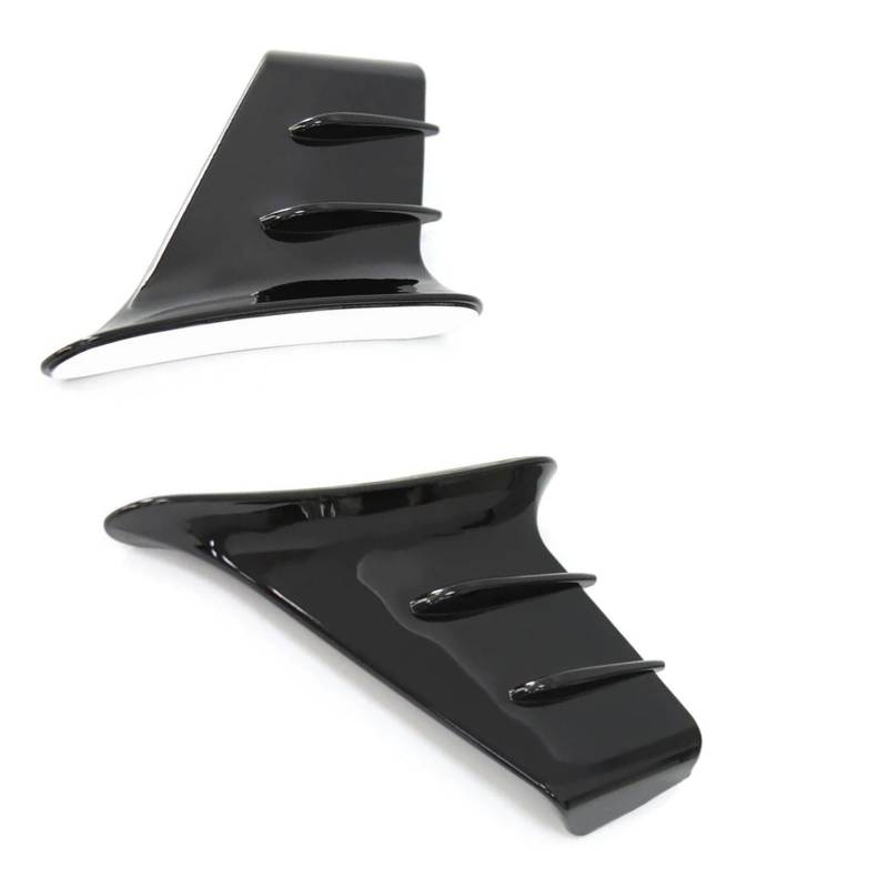 Für Yamaha Tracer 9 GT Tenere 700 FZ1 FZ6 Motorrad Universal Verkleidung Seite Winglet Deflektor Spoiler(Black) von RYMZBE