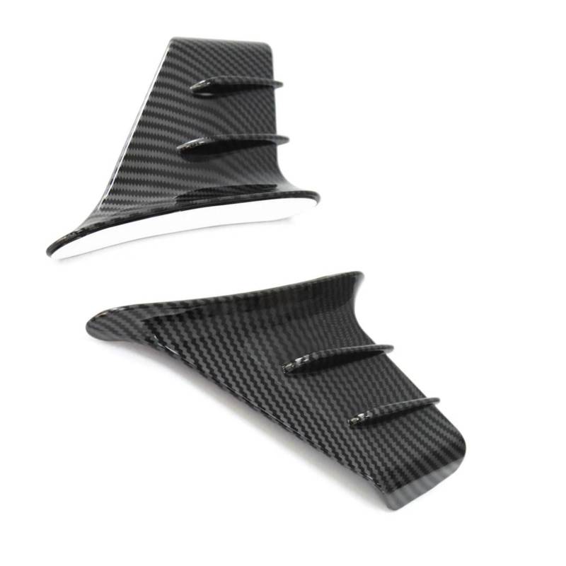 Für Yamaha Tracer 9 GT Tenere 700 FZ1 FZ6 Motorrad Universal Verkleidung Seite Winglet Deflektor Spoiler(Carbon) von RYMZBE