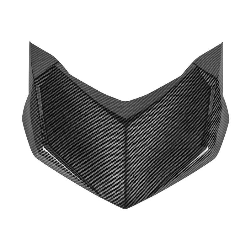Für Yamaha X-MAX300 2023-2024 Motorrad ABS Jet Oberen Scheinwerfer Abdeckung Verkleidung Zubehör(Carbon fiber appearance) von RYMZBE