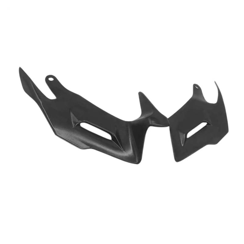 Für Yamaha YZF R3 R25 2014-2018 Aerodynamische Winglets Aerodynamische Frontverkleidung Unter Der Flügelabdeckung Motorradspoiler(Black) von RYMZBE