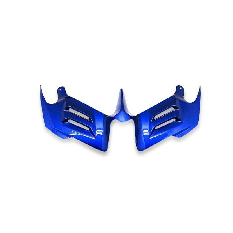 Für Yamaha YZF-R3 YZF-R6 YZF-R25 2008-2013 2016 Motorrad Frontspoiler Winglet Kit Zubehör(Blue) von RYMZBE