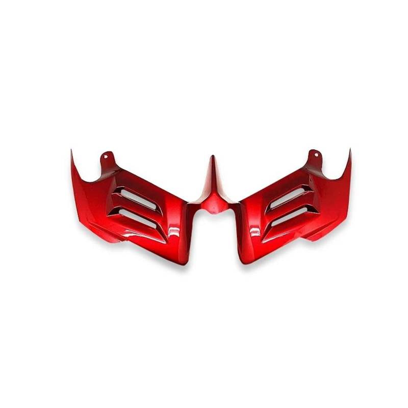 Für Yamaha YZF-R3 YZF-R6 YZF-R25 2008-2013 2016 Motorrad Frontspoiler Winglet Kit Zubehör(Red) von RYMZBE