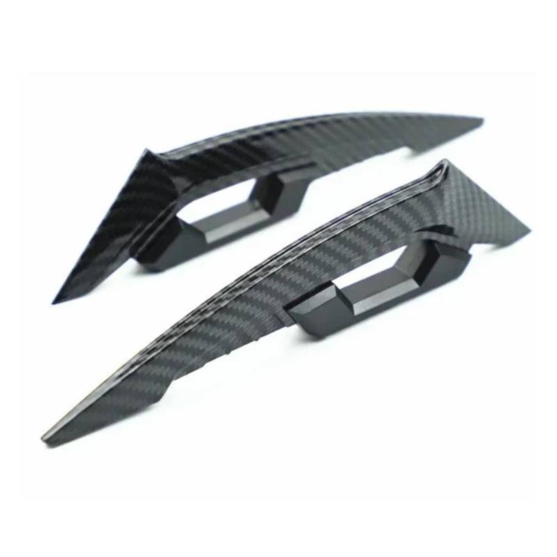 Passt Für 250SR Stromlinienförmige Motorrad Zubehör Winglets Front Side Spoiler Feste Wind Flügel Set von RYMZBE
