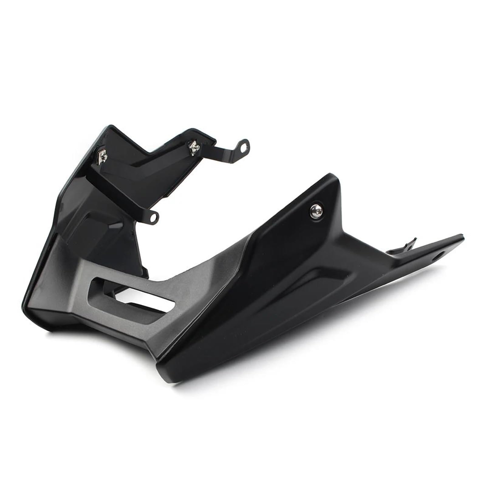 Passt Für BMW F900R F900XR 2020 2021 Motorrad Chassis Spoiler Schwarz/Rot/Blau Bauch Panel Zubehör(Black) von RYMZBE